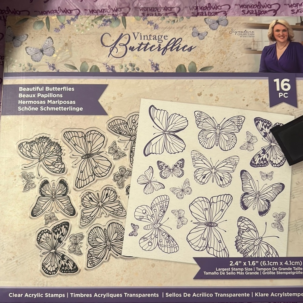Crafters Companion “Vintage Butterflies”
